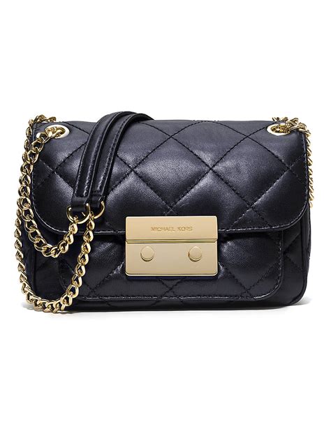 michael kors sloan quilted small flap bag|Kors sloan editor.